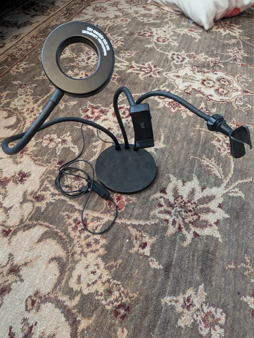 Ring Light with Phone Holder