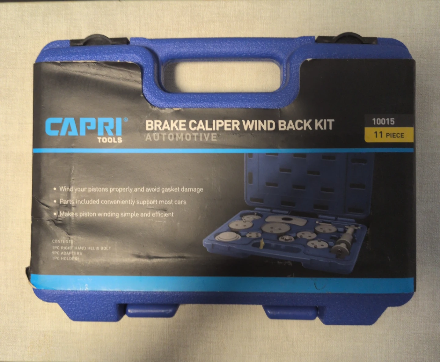 Capri Tools Brake Caliper Wind Back Kit