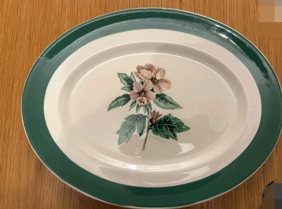 W.S. George "The Vintage Seed Planter" Plate