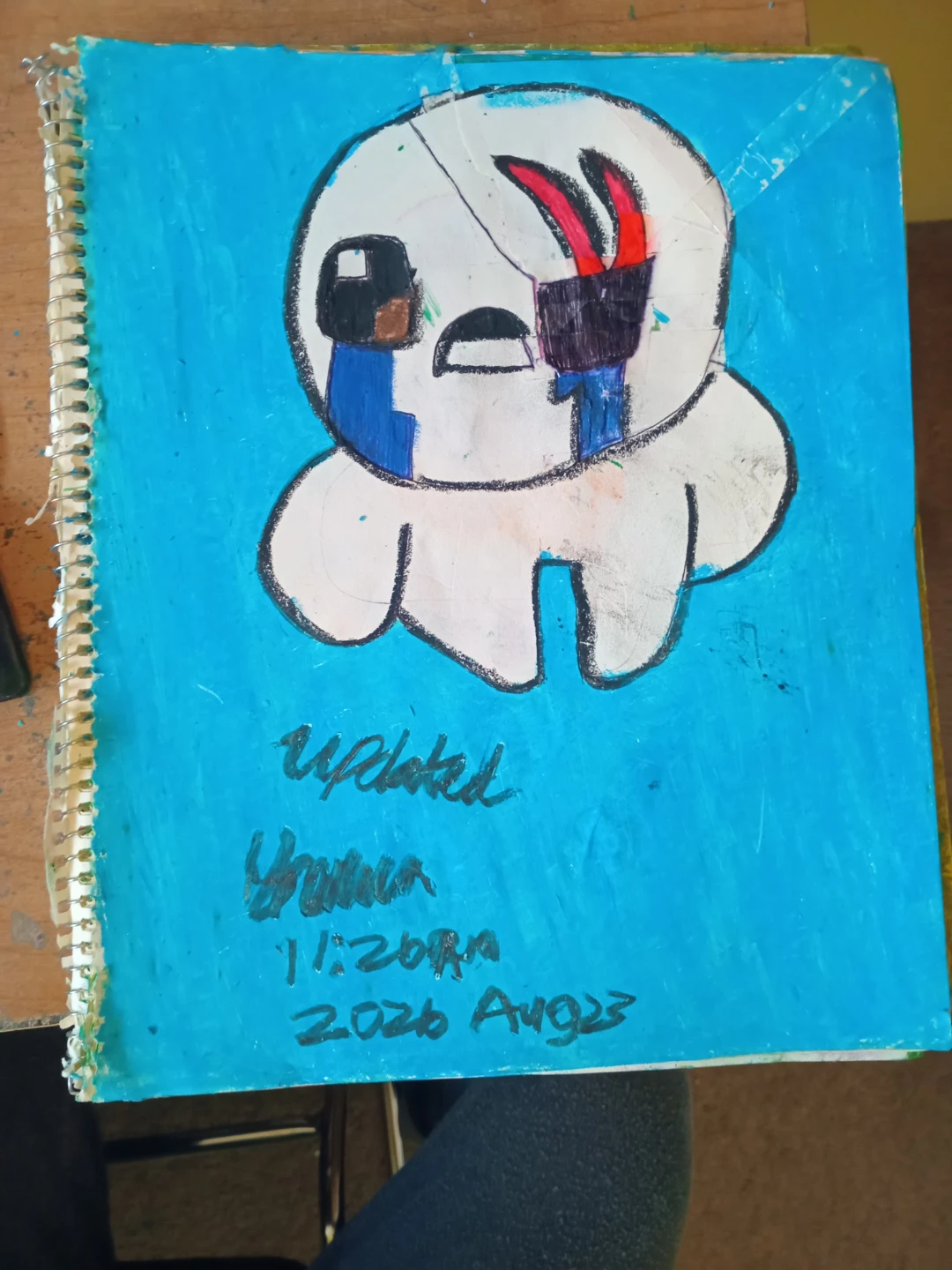 BLUE BACKGROUND: Video Game Character by Custom Artist Sherwin - photo 5