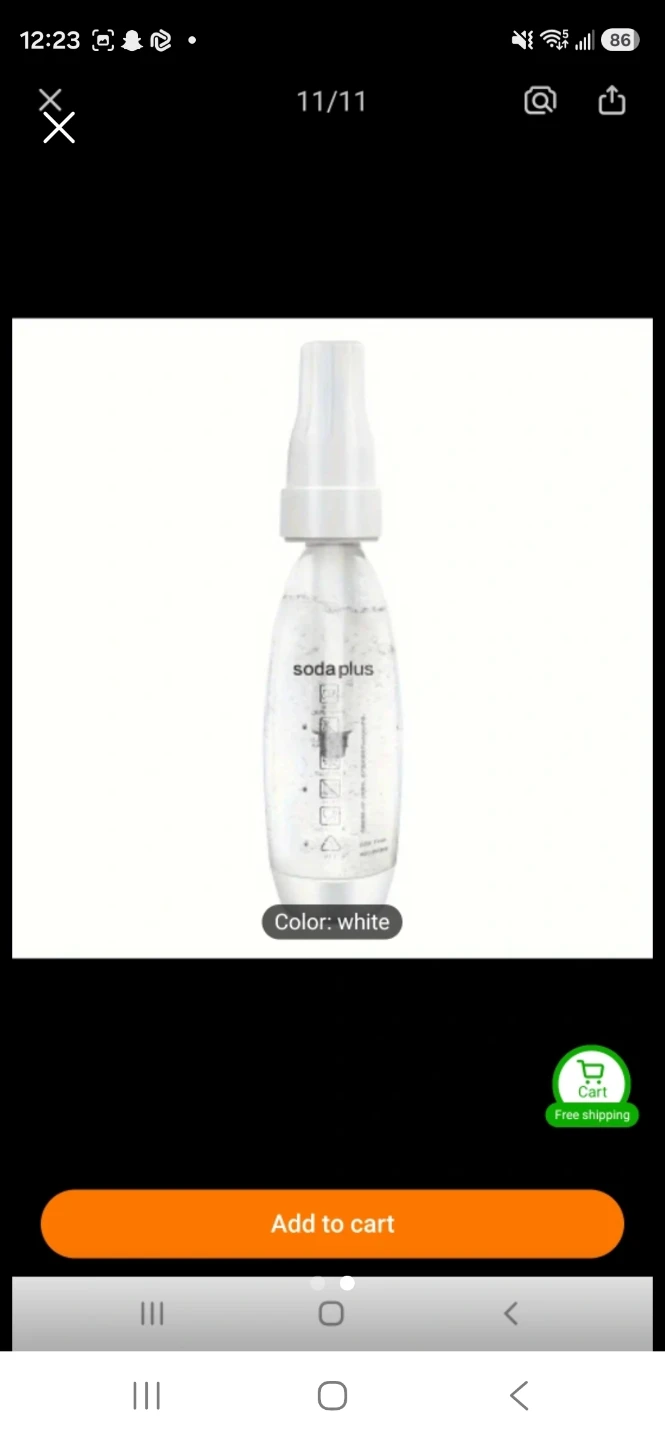 Portible Soda maker bottle. - photo 2