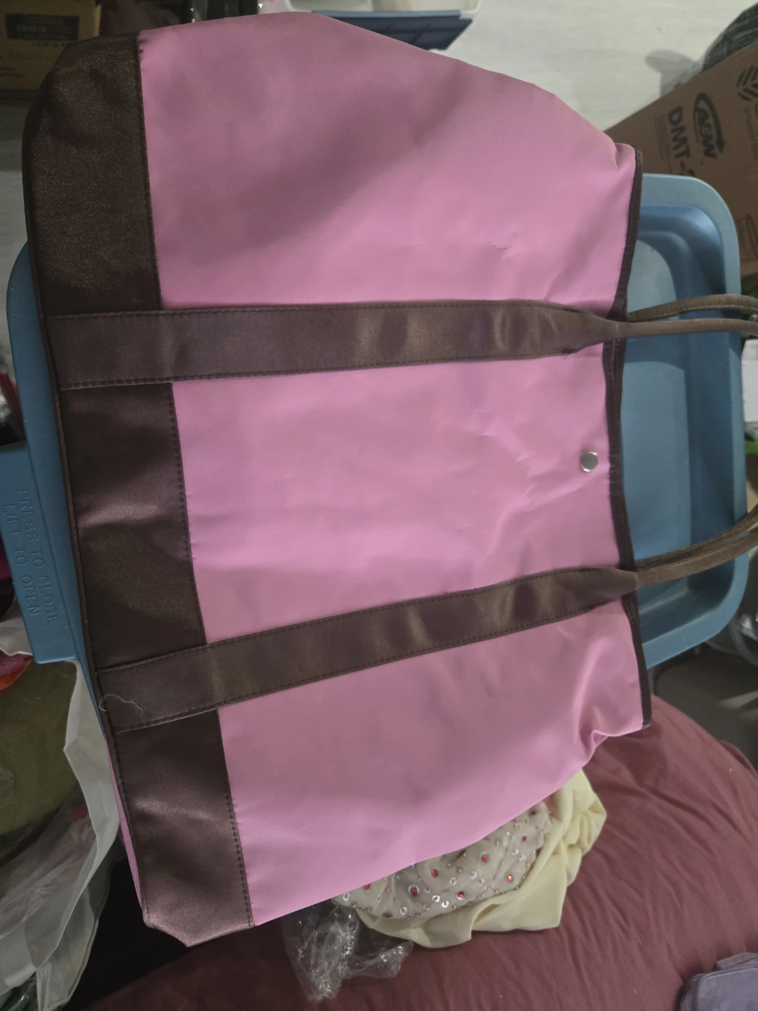 Tote and makeup bags
