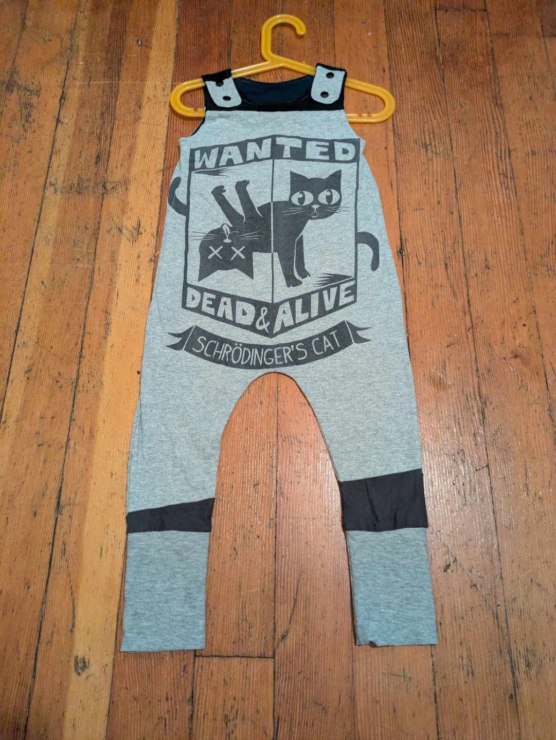 One of a Kind Schrodinger's Cat Romper