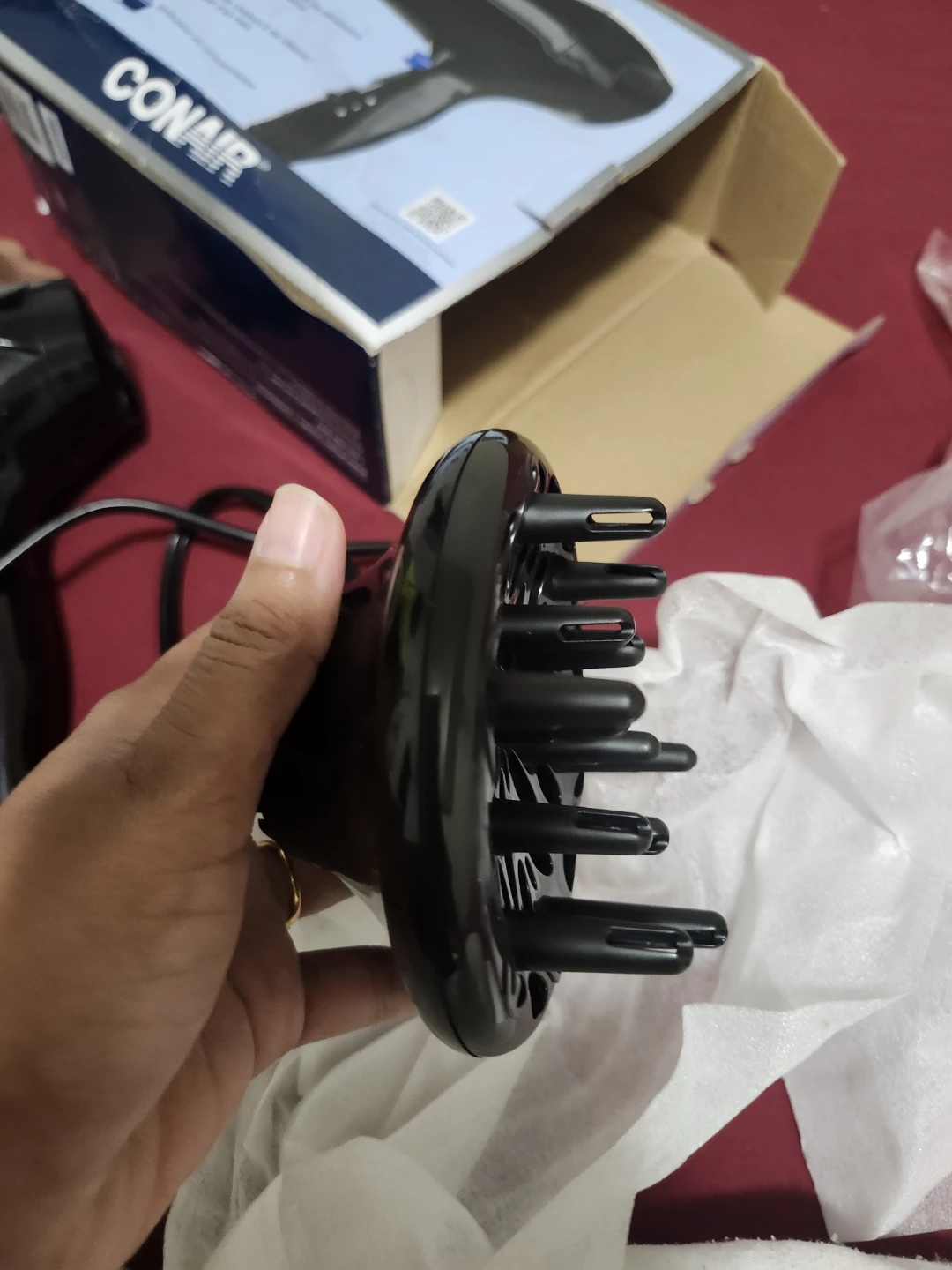 Hair Dryer with Diffuser and Concentrator - photo 4