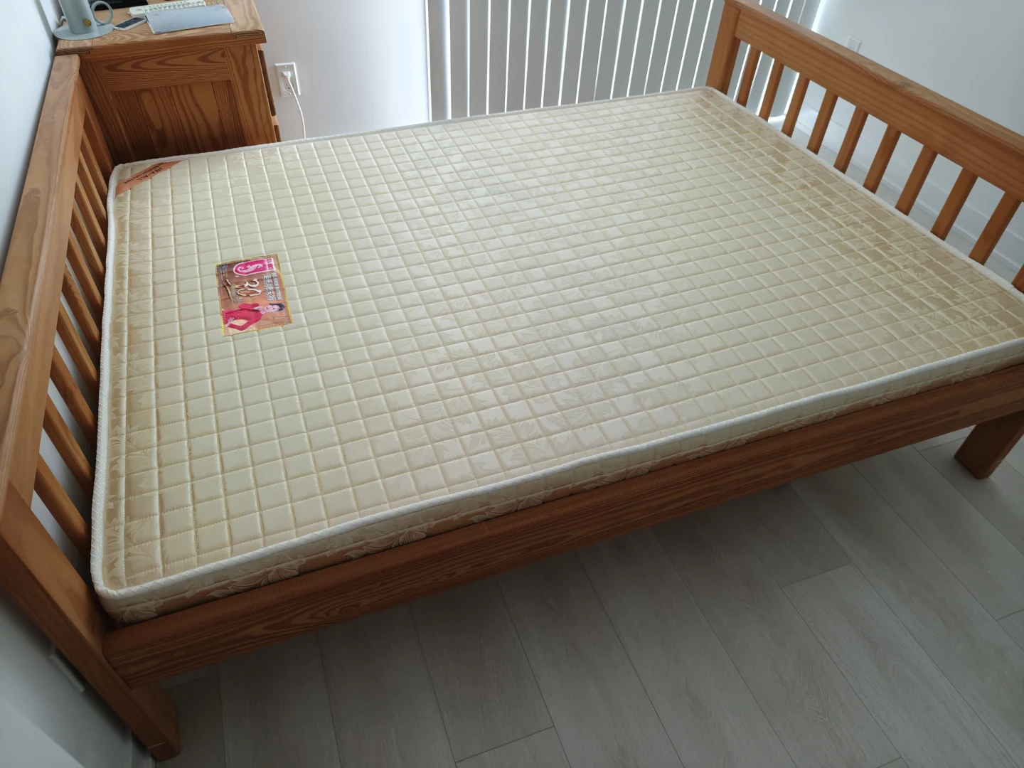 Cream Quilted Mattress