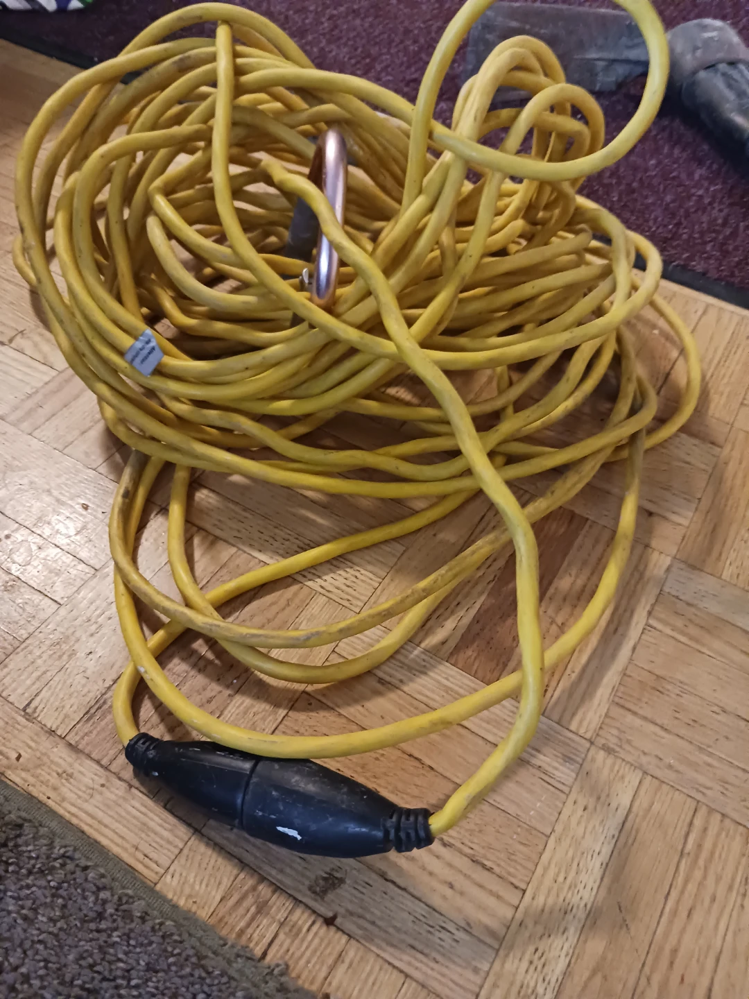 Yellow Extension Cord