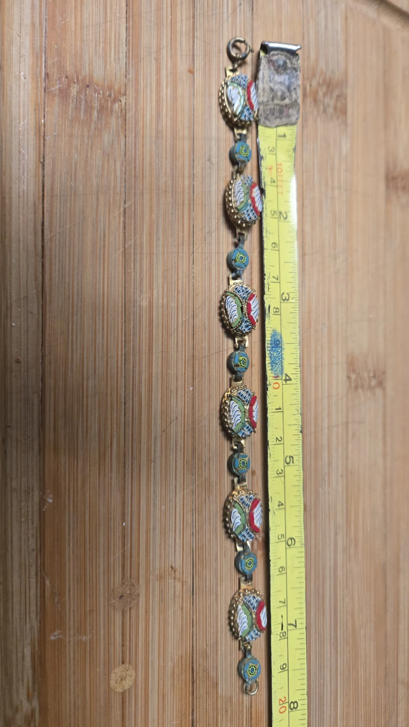 Vintage Micro Mosaic Bracelet