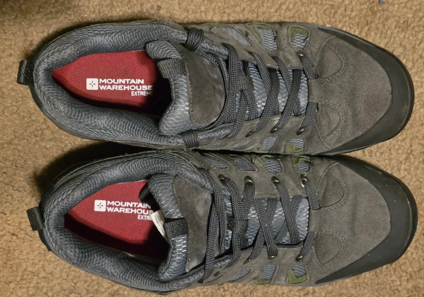 Size 11 + FREEBIE! Mountain Warehouse Extreme Hiking Shoes - photo 5