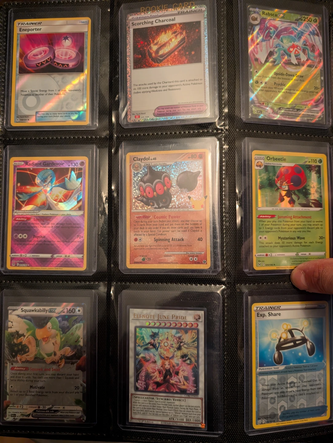 Collection of Pokemon Trading Cards