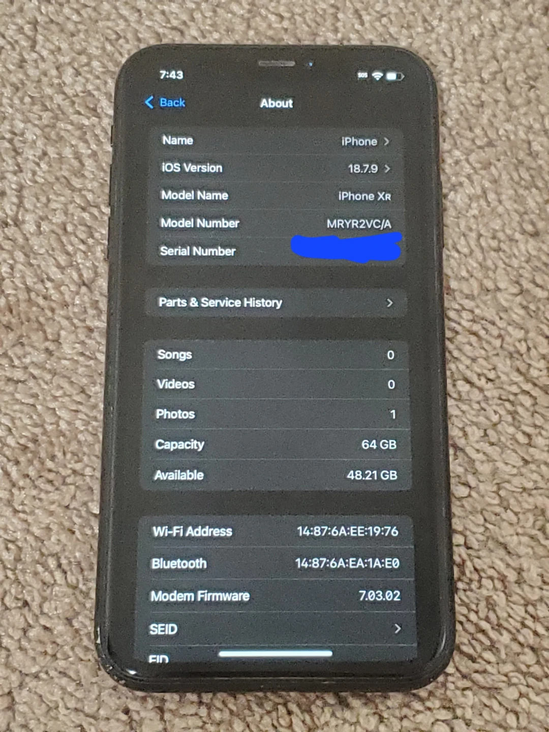 iPhone XR 64GB Black - photo 2