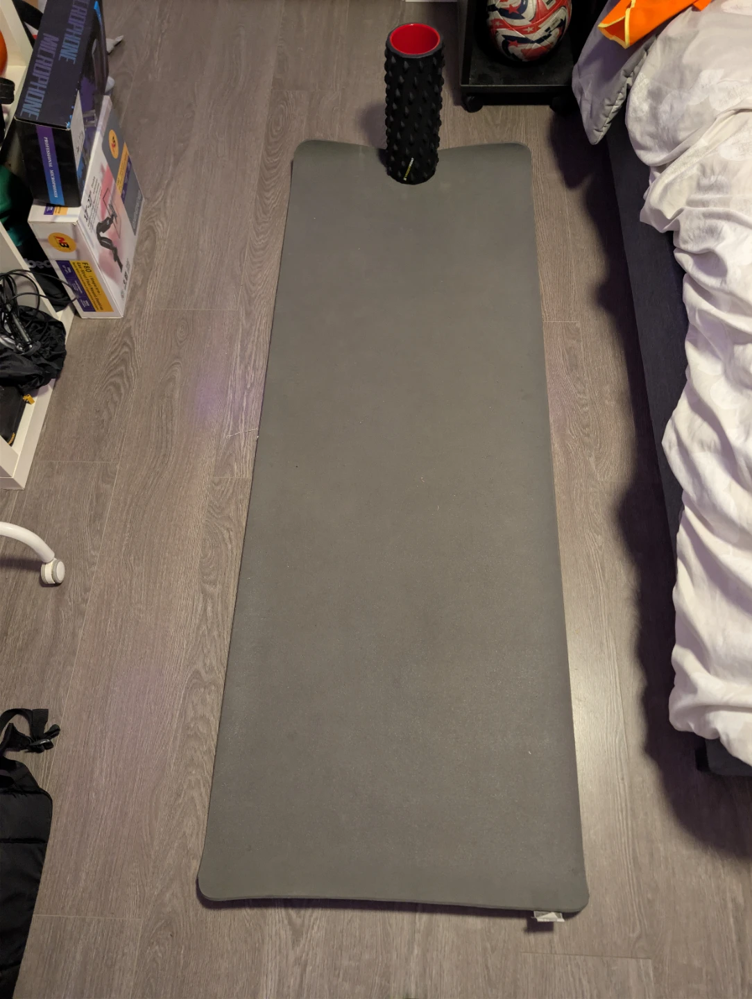 TriggerPoint Textured Deep-Tissue Foam Roller + Fitness Mat Set