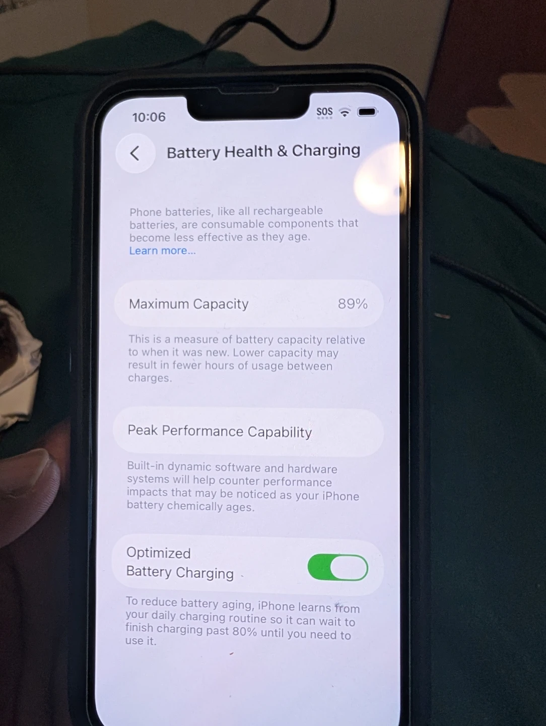 📱 Used iPhone 13 / good condition with 89% battery. 💰 $325 - photo 2