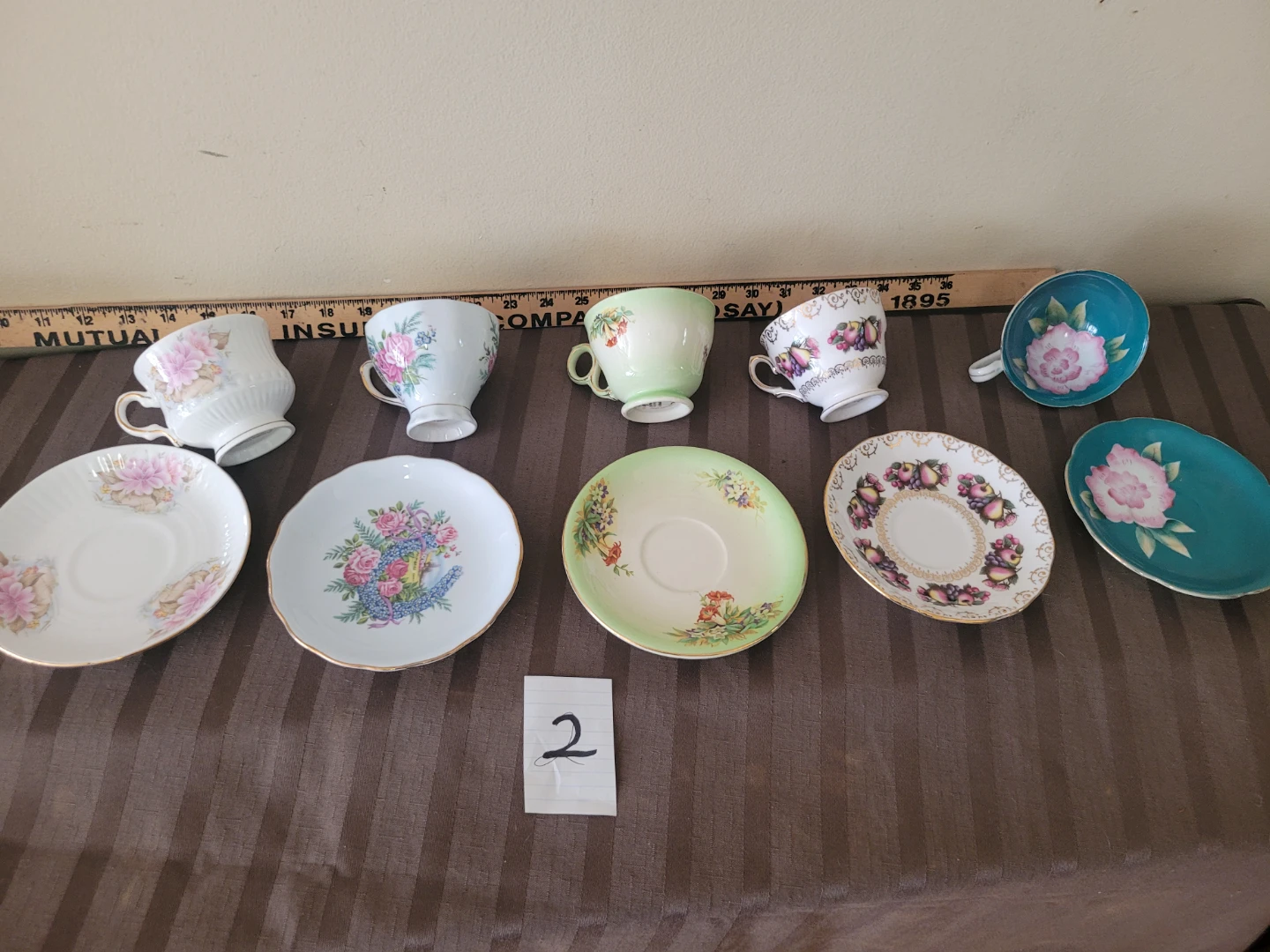 Lot 45 Vintage Teacup and Saucer Set England - photo 2