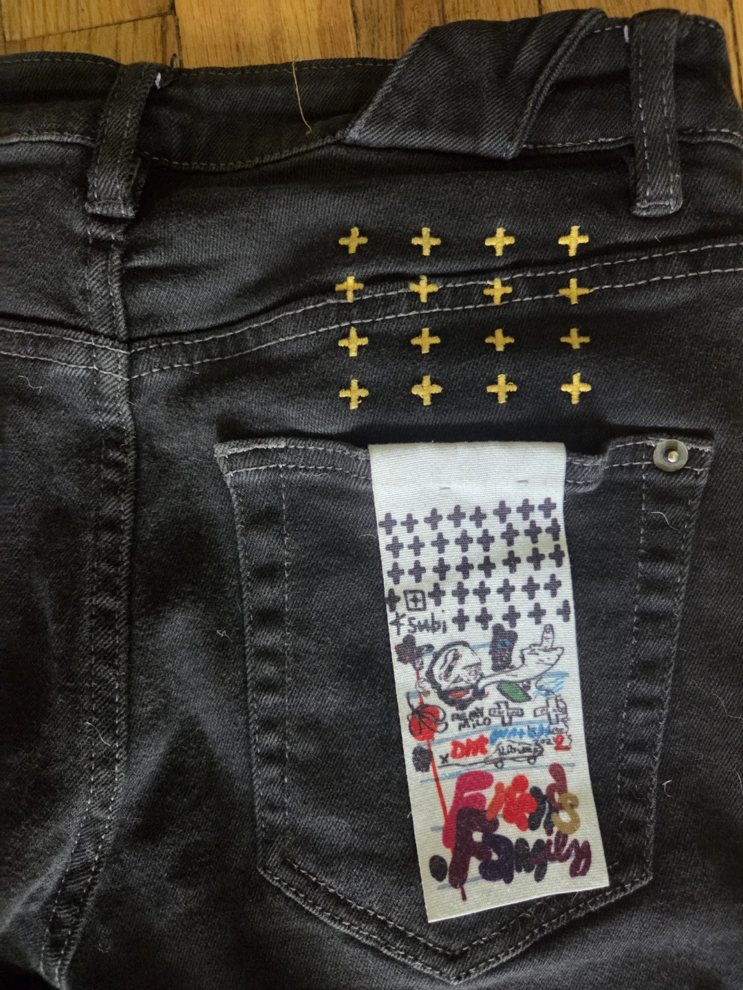 Ksubi Black Denim Jeans Size 31 - photo 3