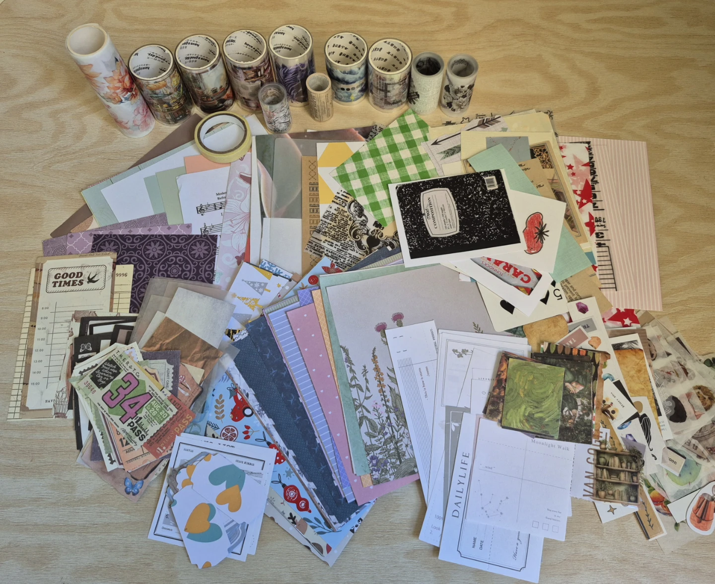 Journaling and Crafting Supplies