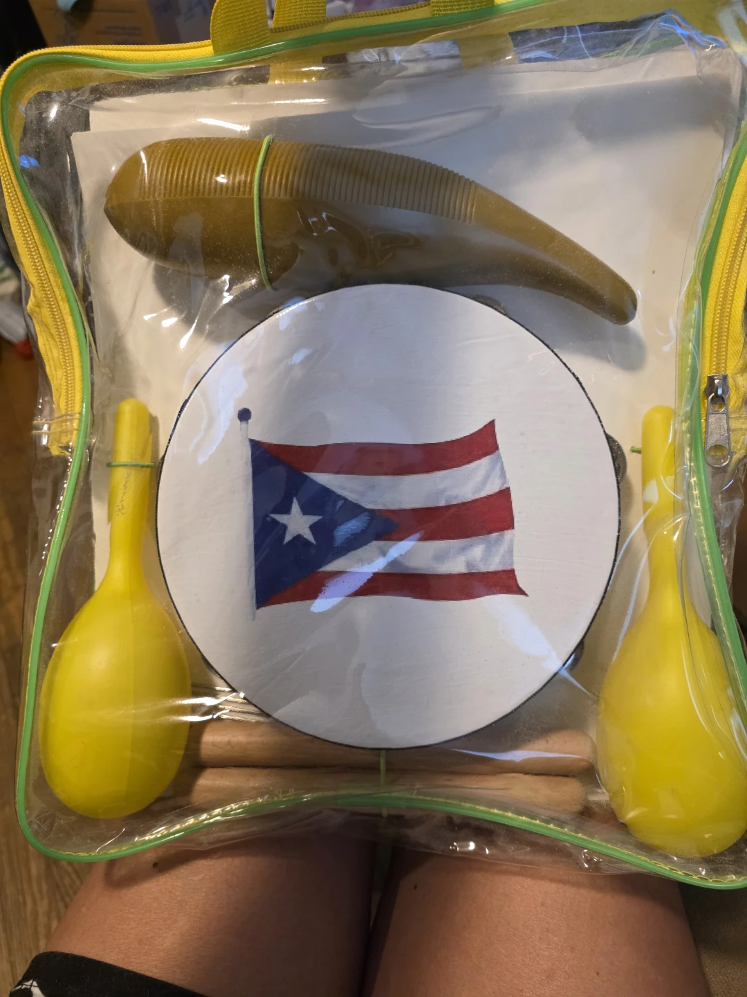 Puerto Rico Flag Rhythm Band Musical Instrument Set - photo 2