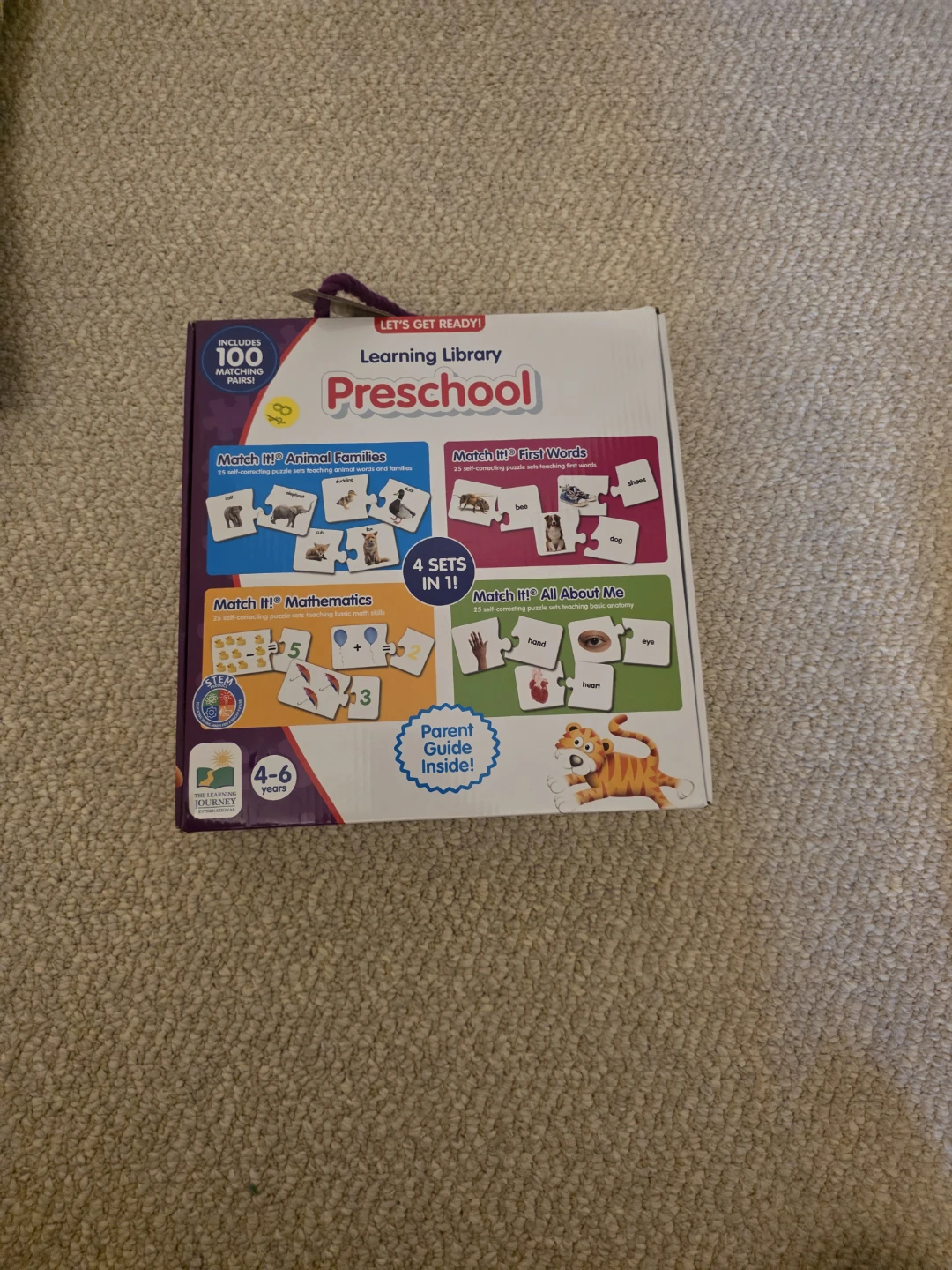 The Learning Journey Preschool Match It! Learning Games