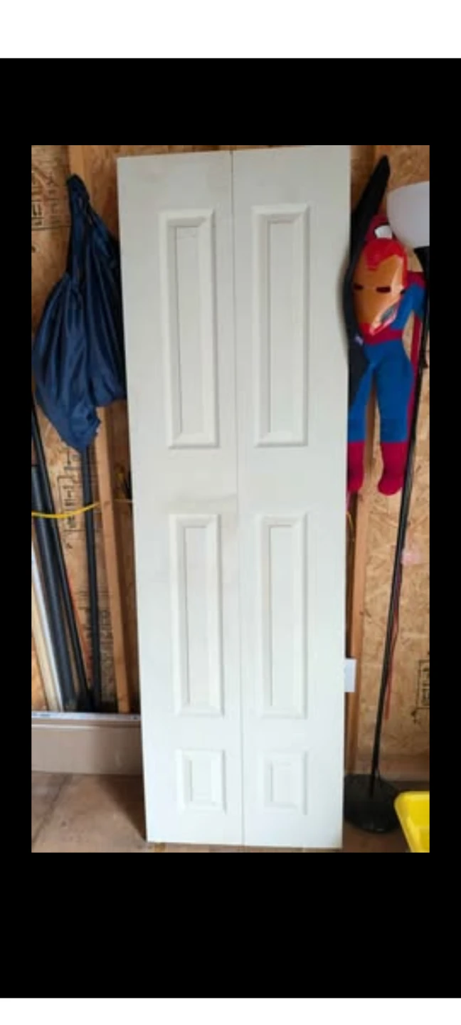 Pair of interior closet doors