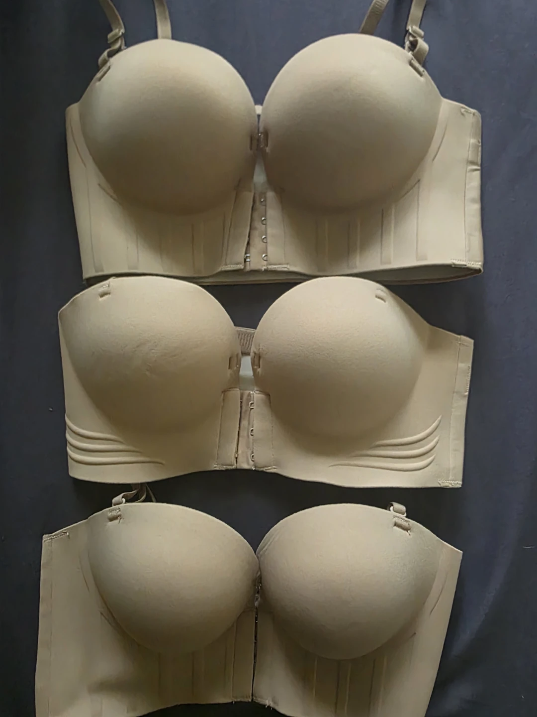 3 push up bras (32A)