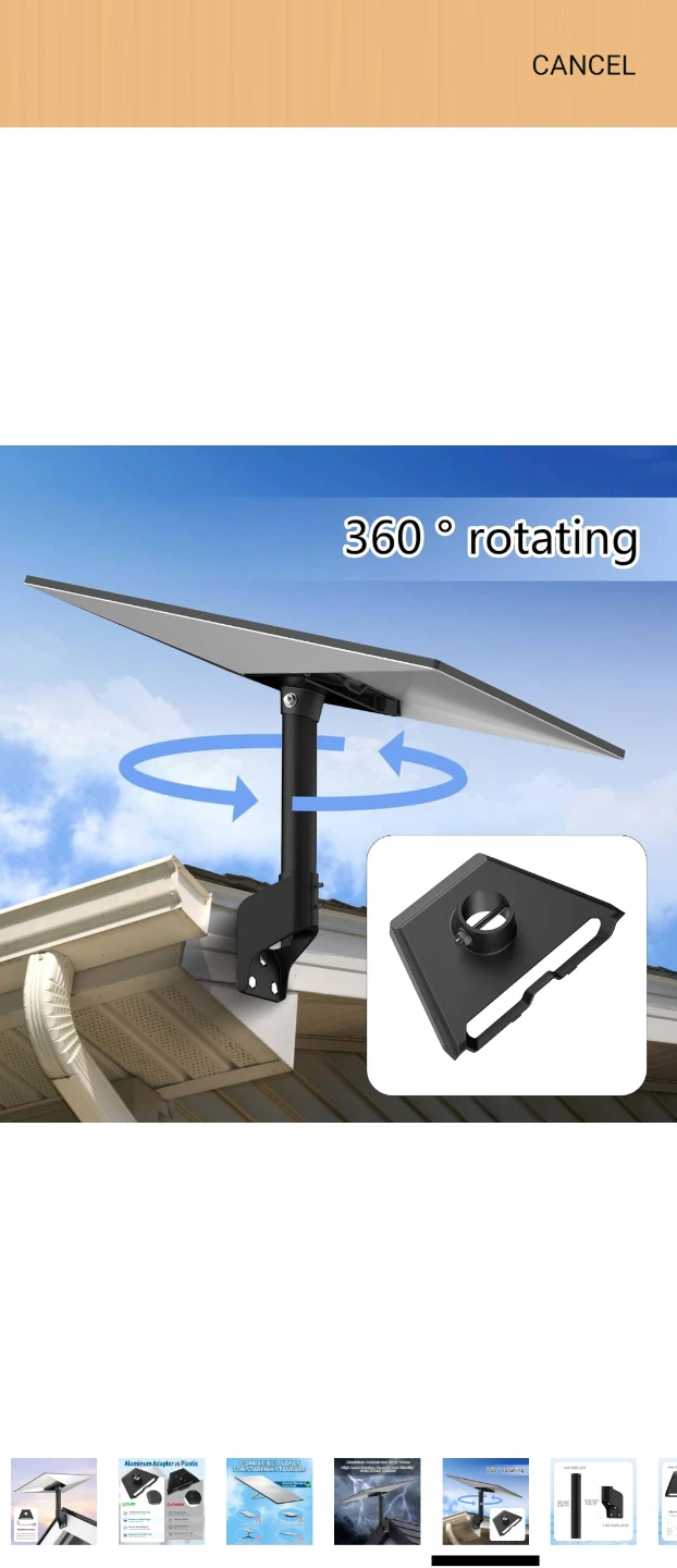Starlink Standard Gen 3/4/4X Aluminum Mounting Adapter - photo 5