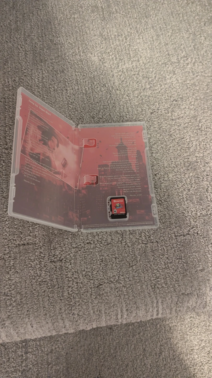 Nintendo Switch Super Mario Odyssey Game - photo 2