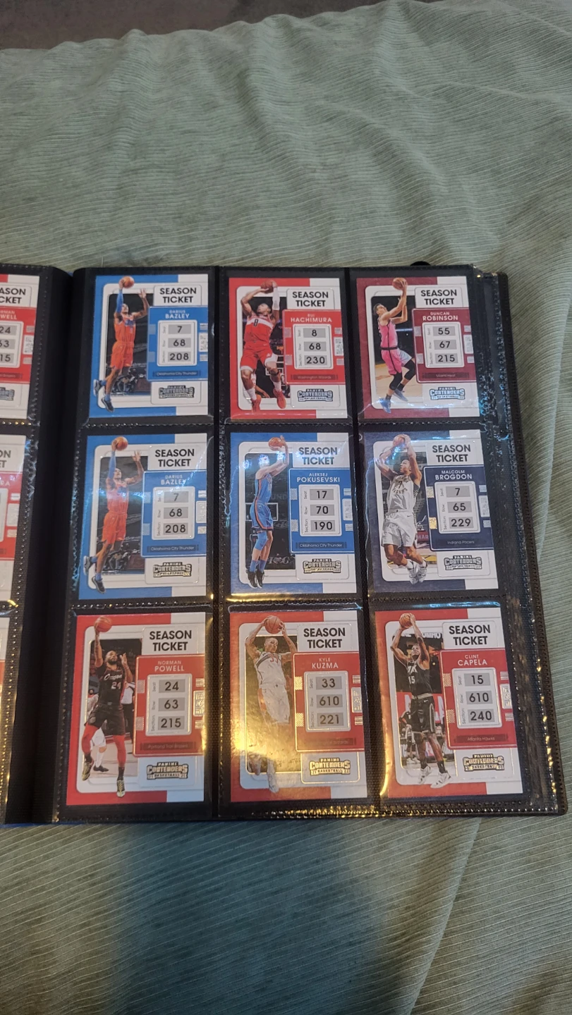 Panini Contenders Basketball Cards