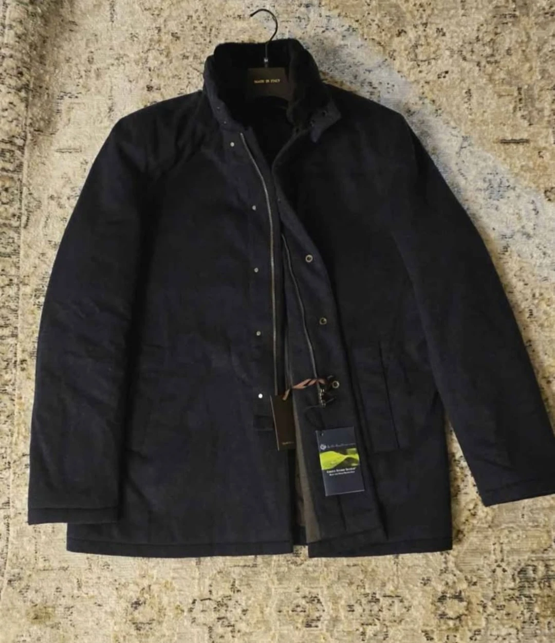 New Harry Rosen Italian Coat - Size 54 - Tags attached - photo 2