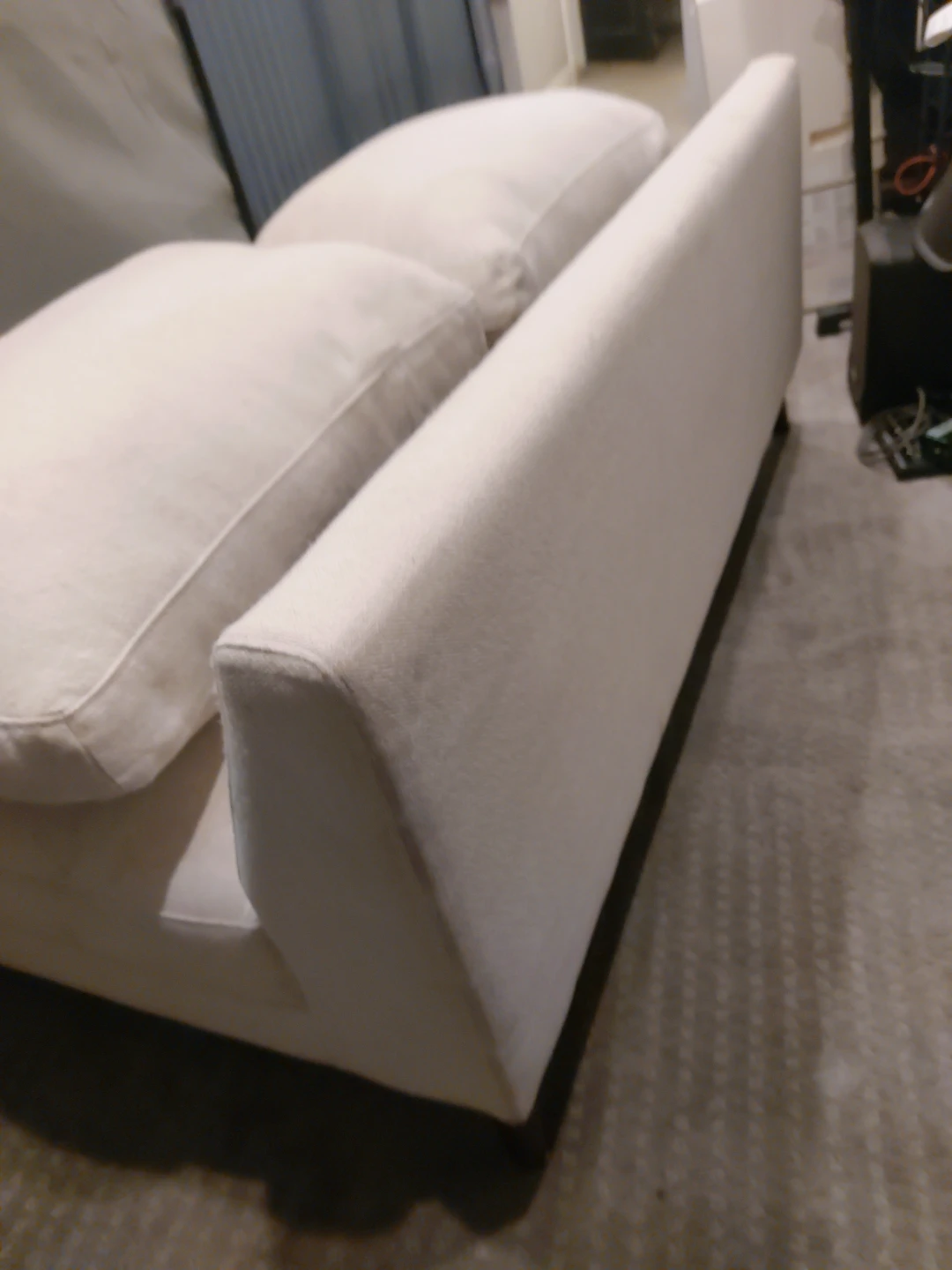 Cream Sofa Sectional - photo 4