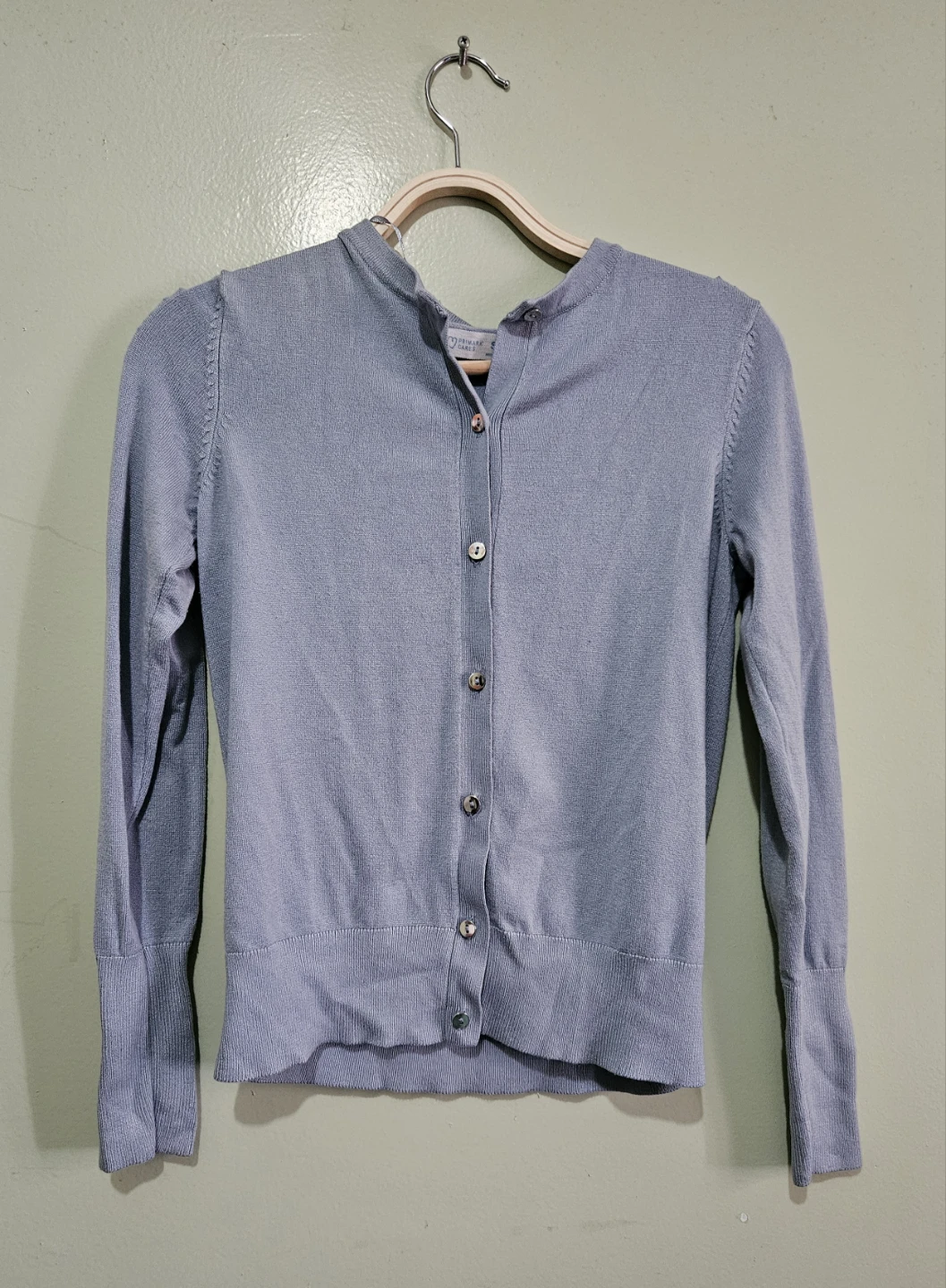 Lightweight Periwinkle Blue Cardigan