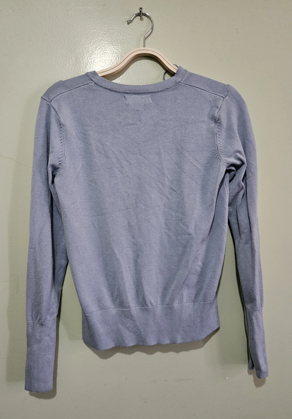 Lightweight Periwinkle Blue Cardigan - photo 3