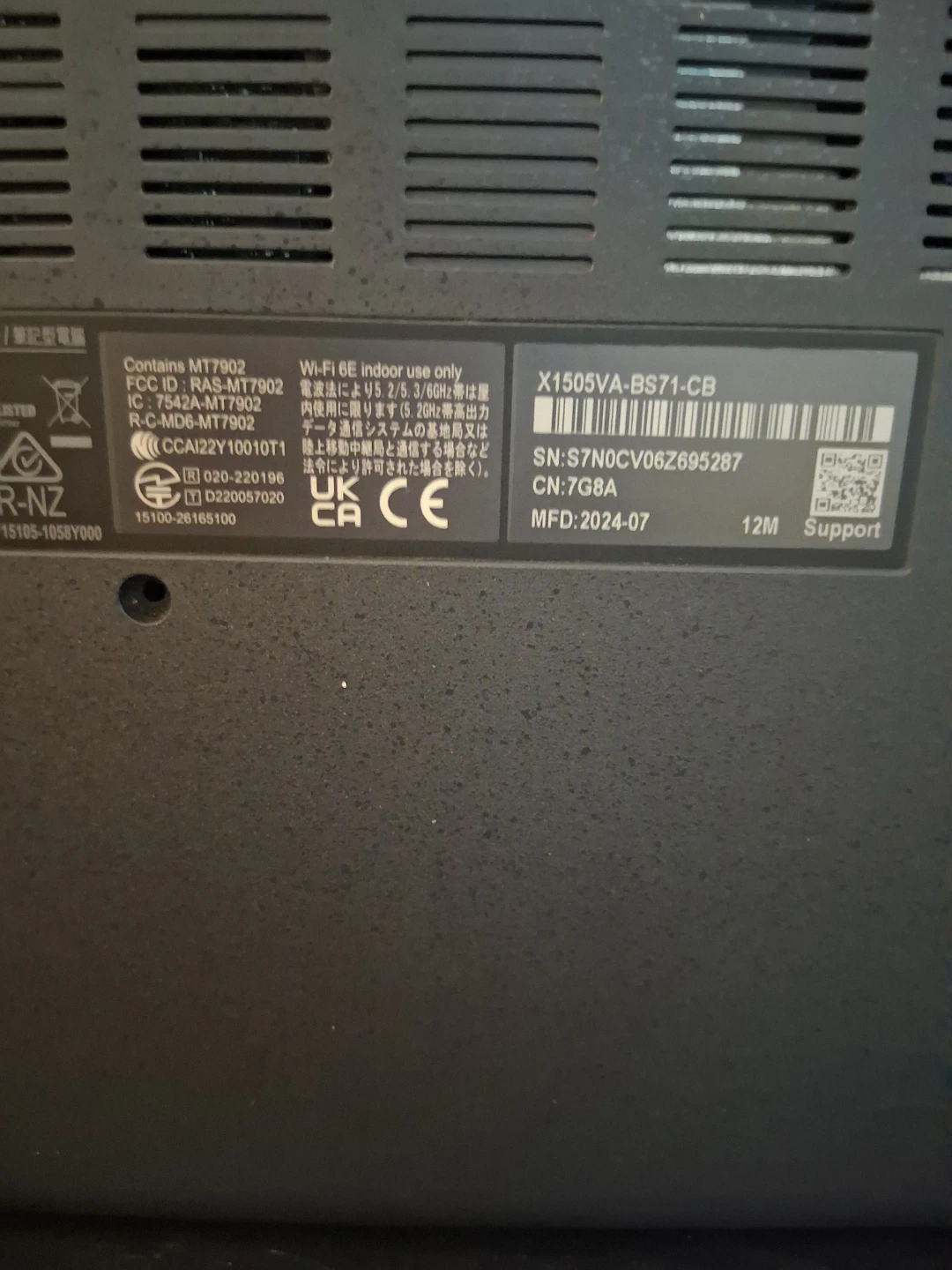 ASUS Vivobook Laptop X1505VA - photo 2