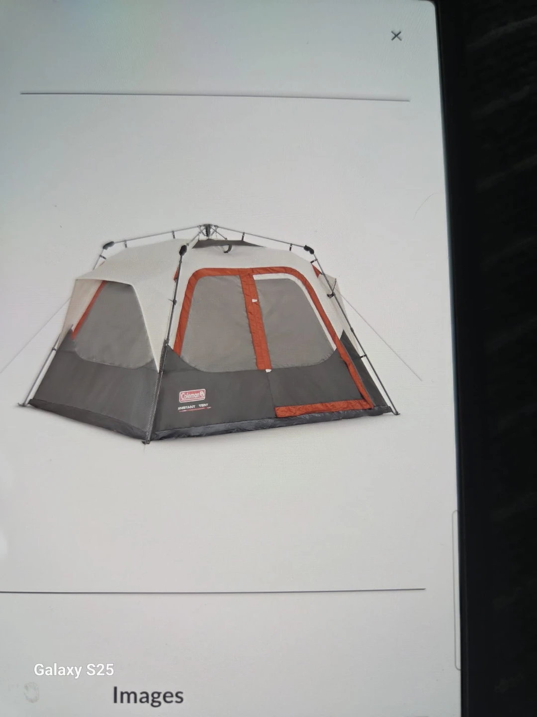 Coleman Instant Popup Tent