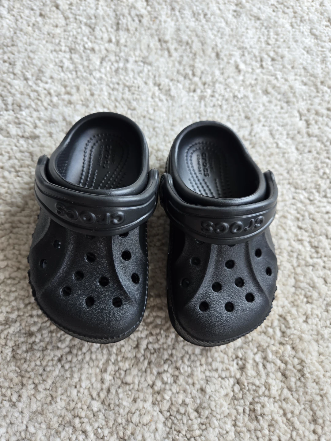 Black Crocs Toddler Size 6