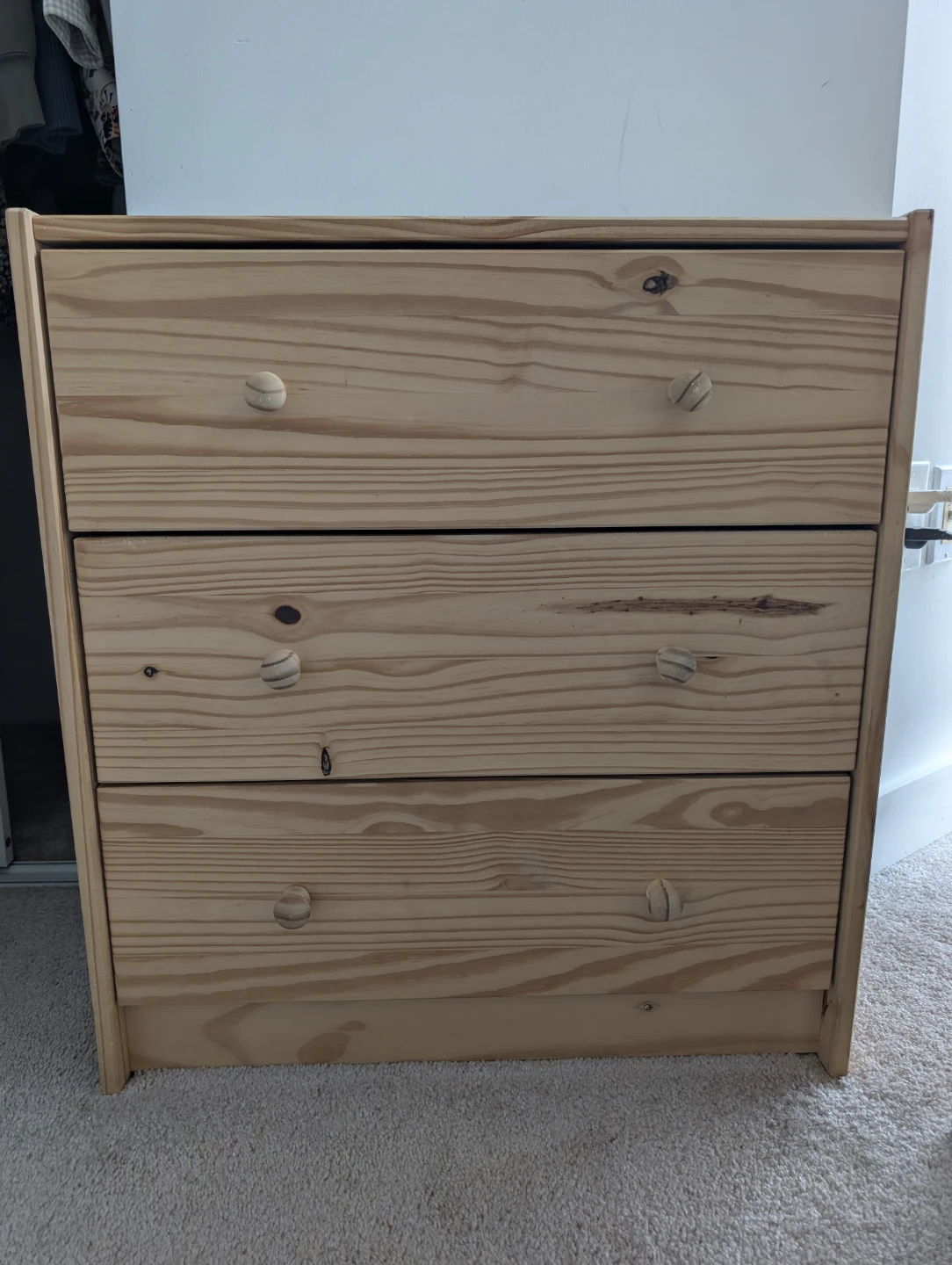 IKEA RAST 3-drawer pine