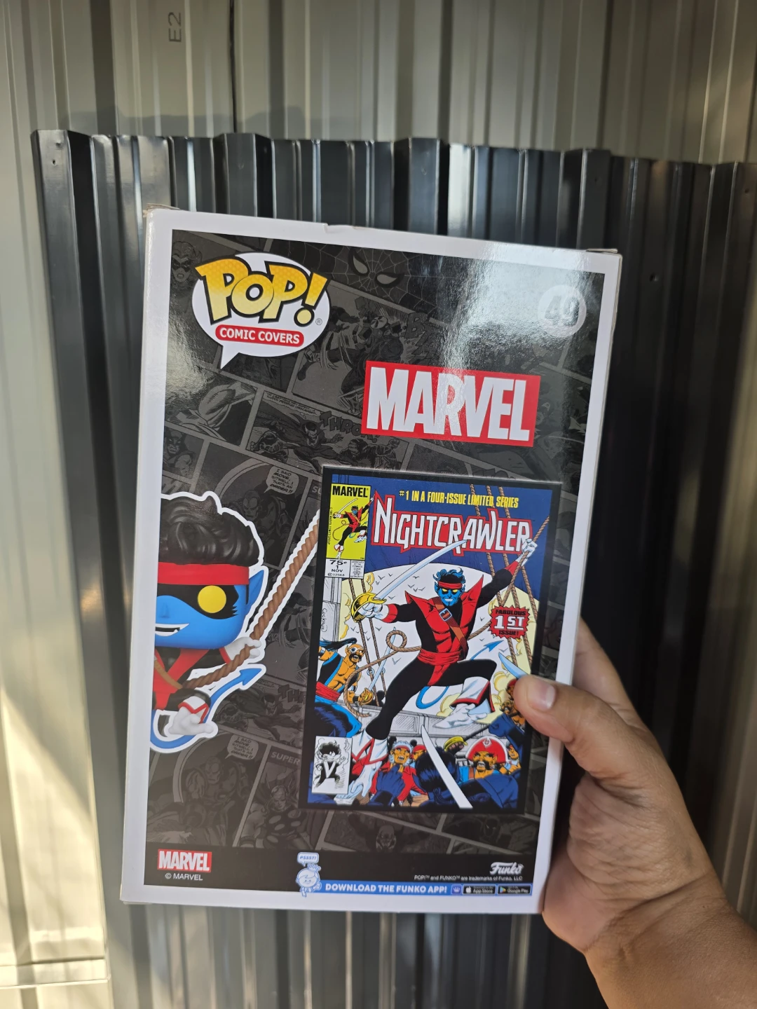 Funko Pop! Marvel Comics Nightcrawler #49