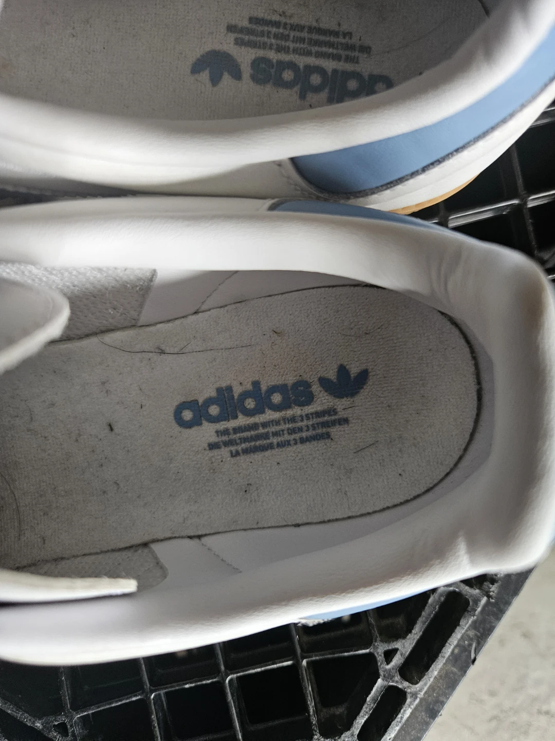 Adidas Samba Sneakers White/Light Blue - photo 2