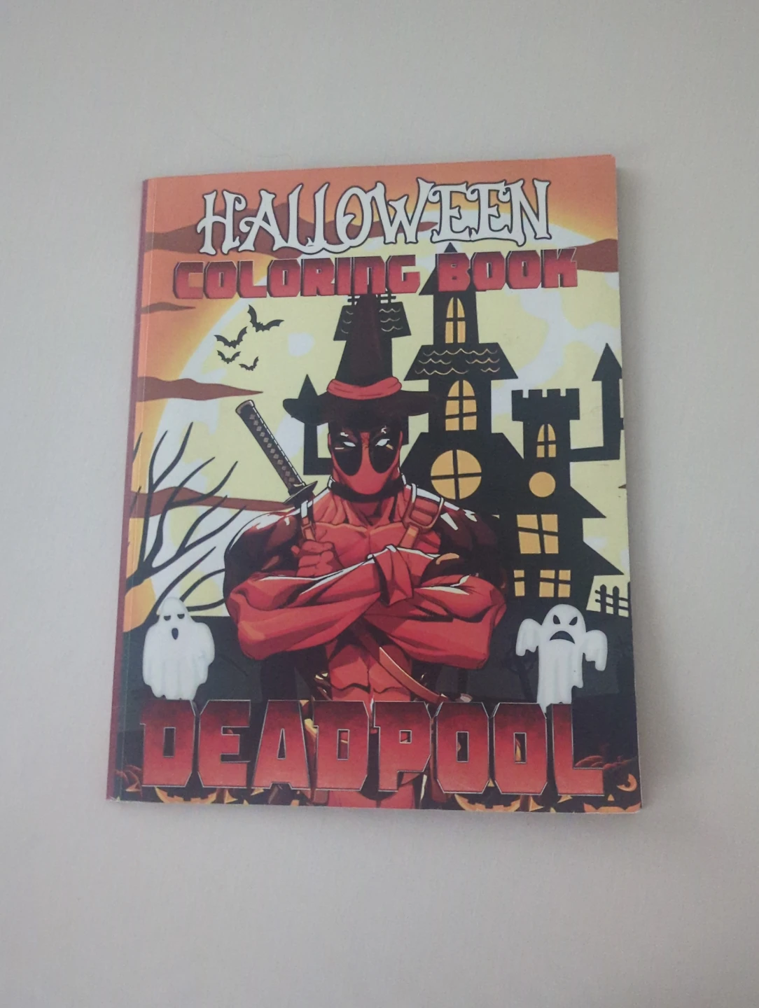 Deadpool Halloween Coloring Book