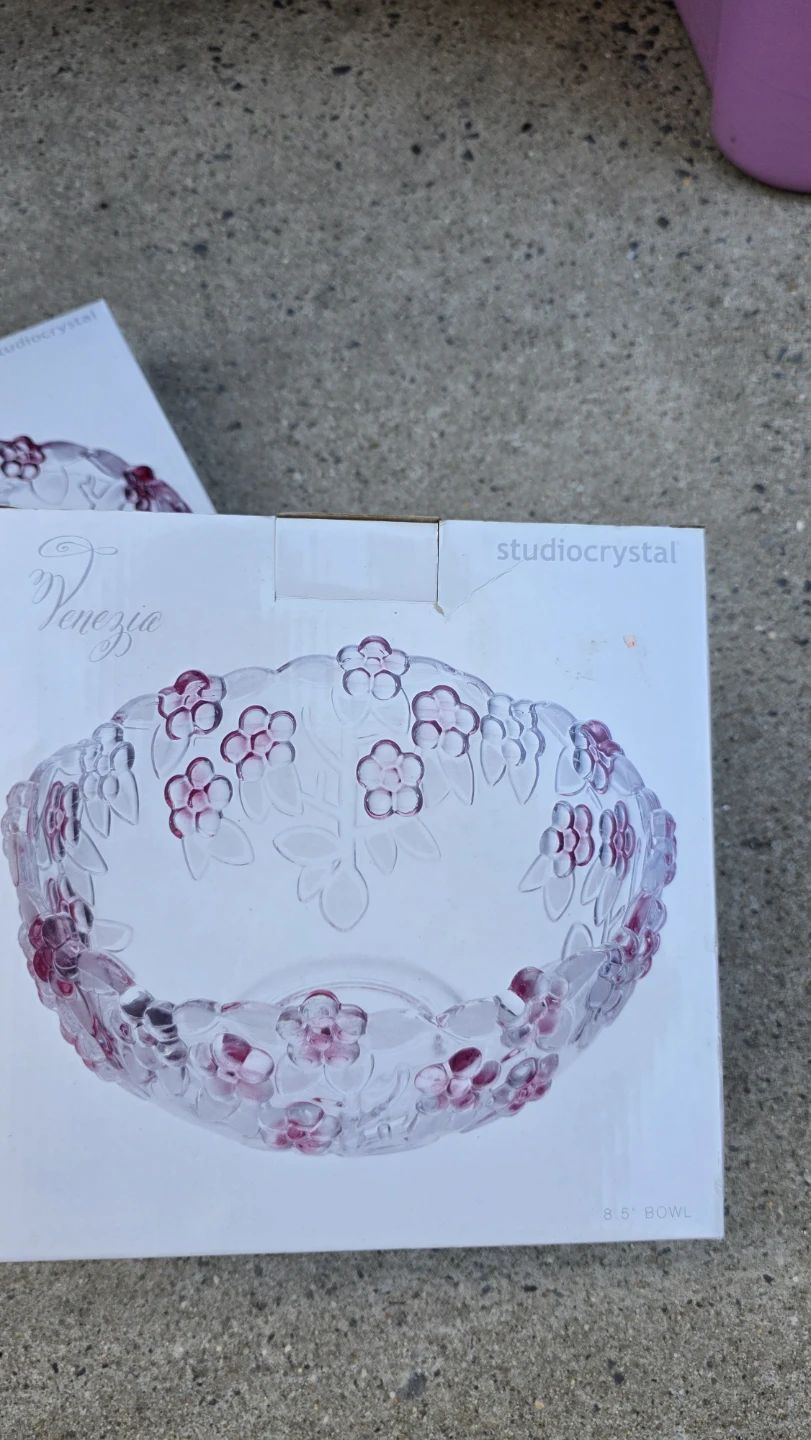 Studio Crystal Venezia Decorative Bowl
