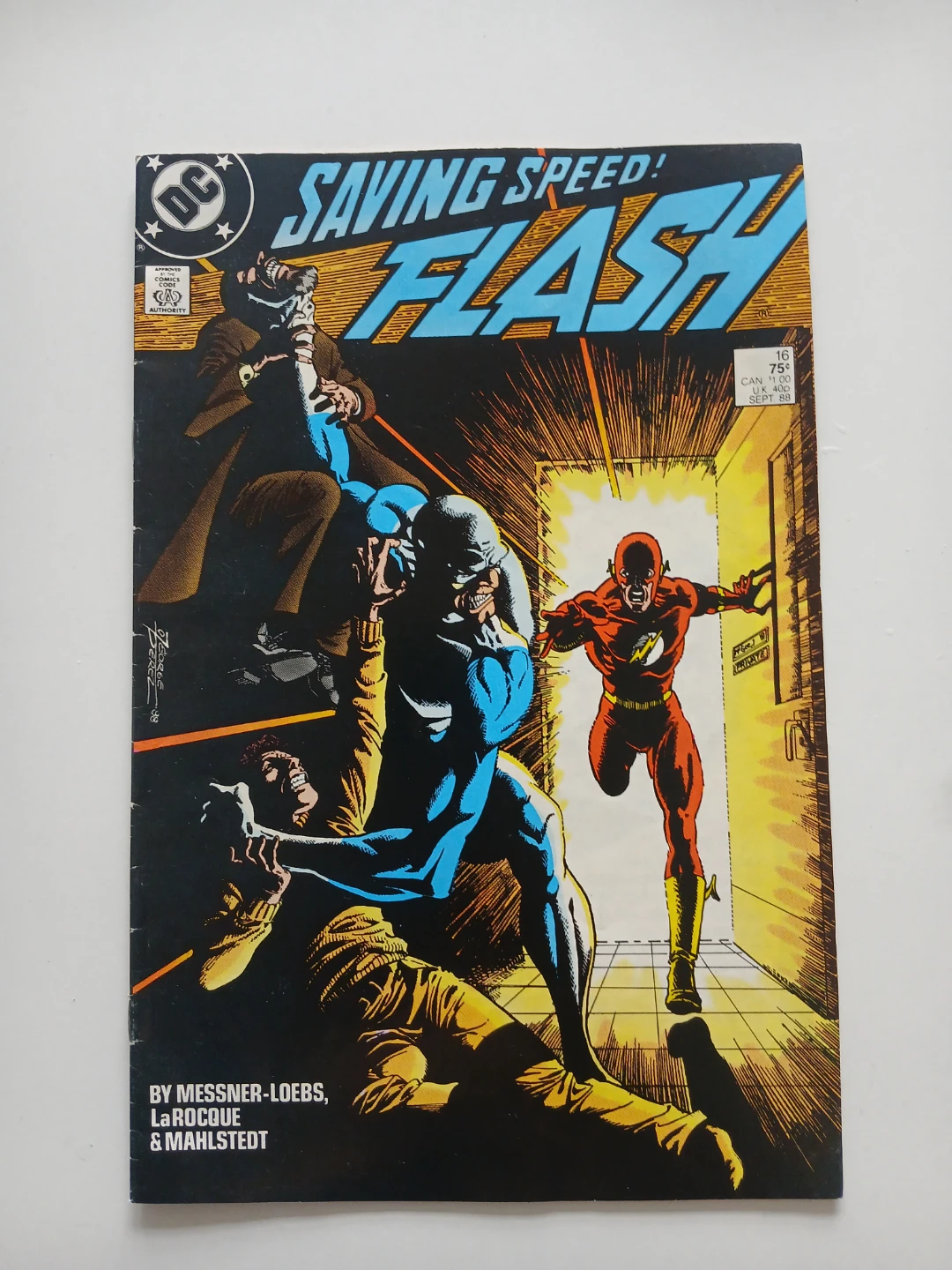 DC Comics The Flash Saving Speed