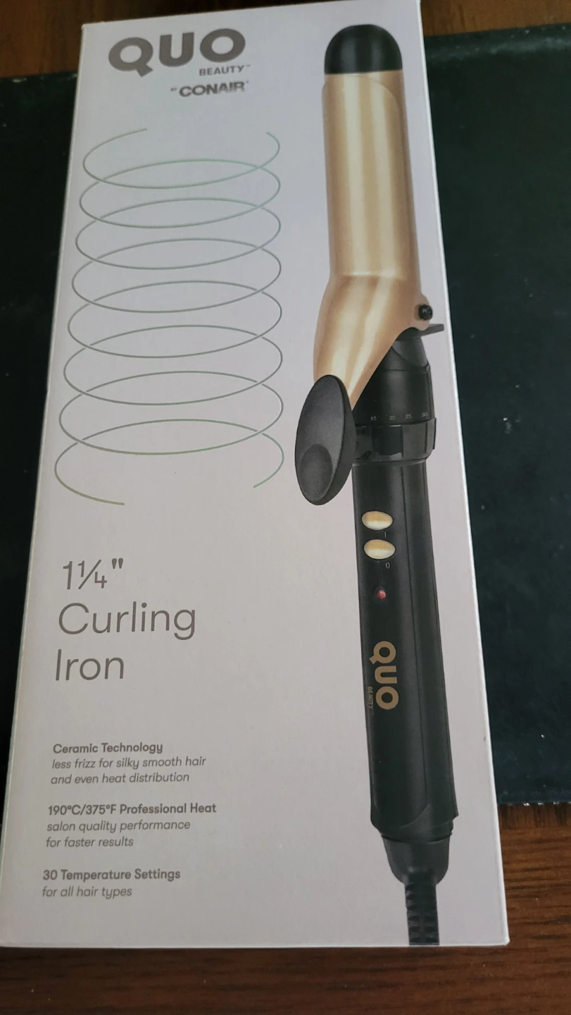 QUO Beauty by Conair 1 1/4" Curling Iron