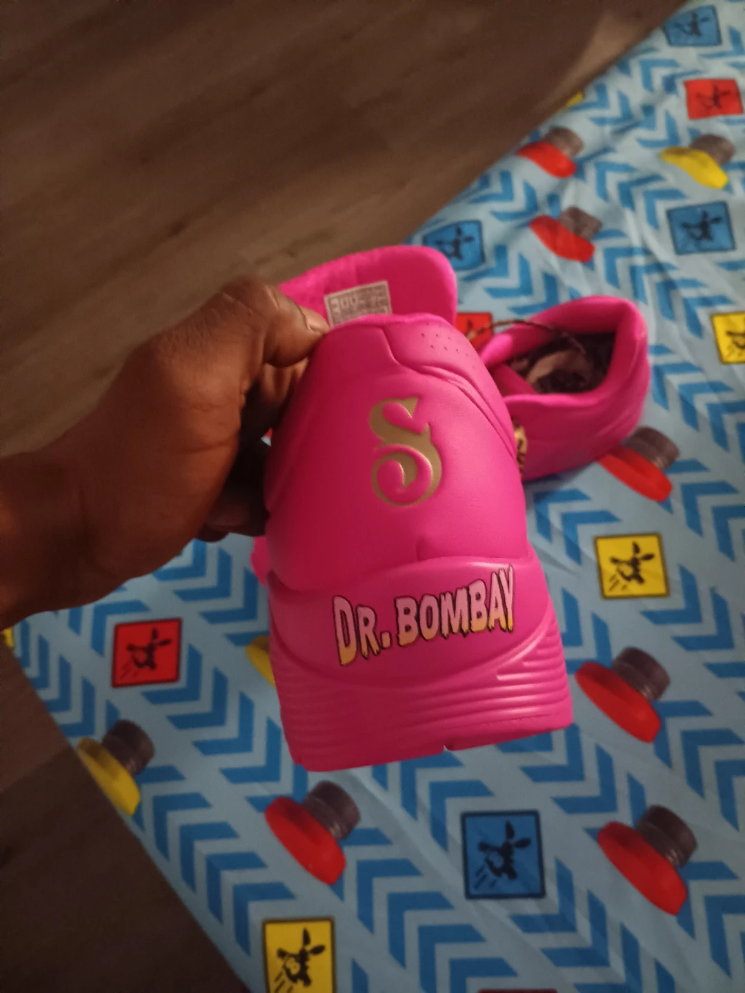 Skechers Snoop Dogg Dr. Bombay Pink Shoes - photo 4