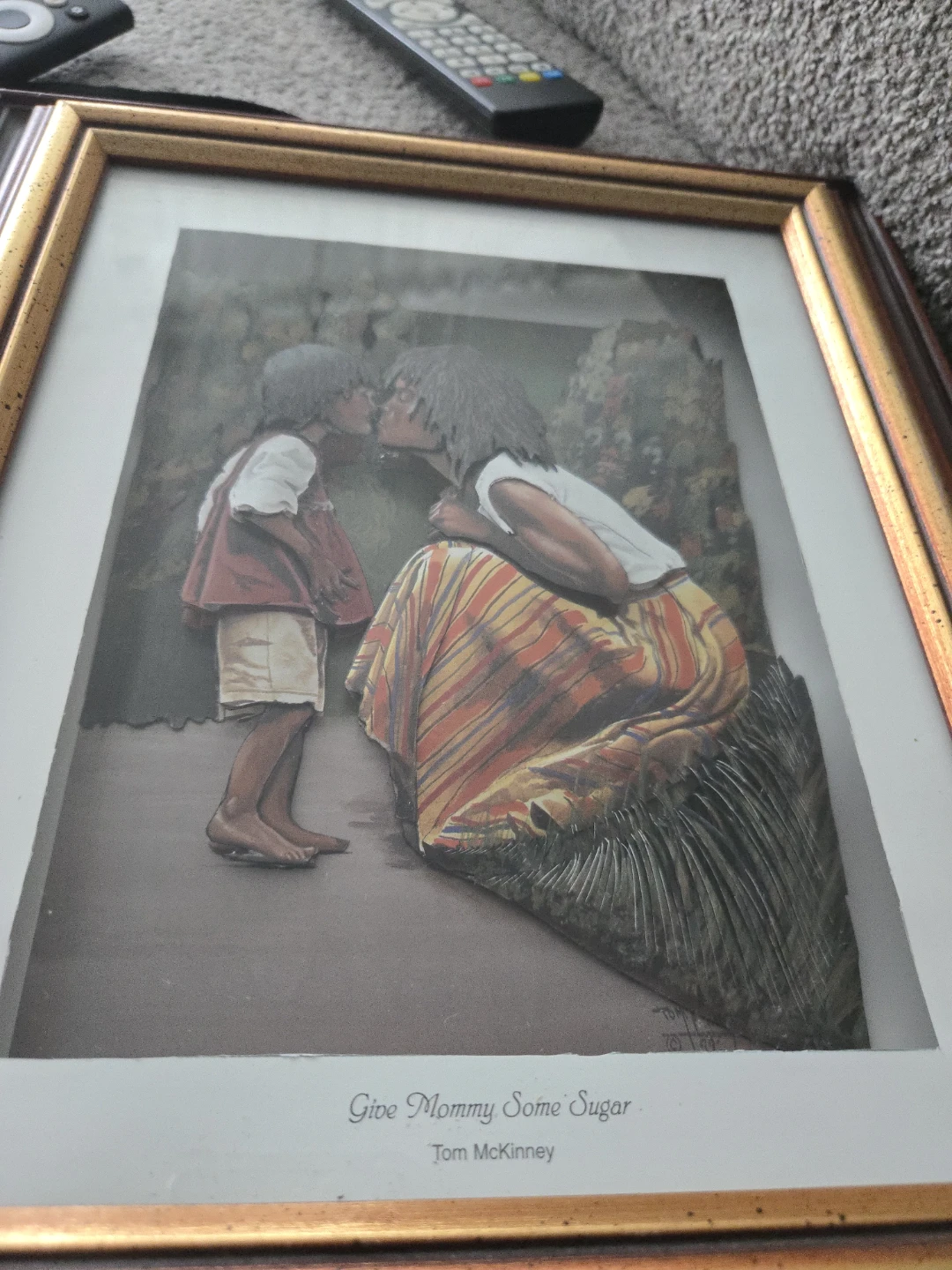 Give Mommy Some Sugar Framed Print by Tom McKinney - photo 2