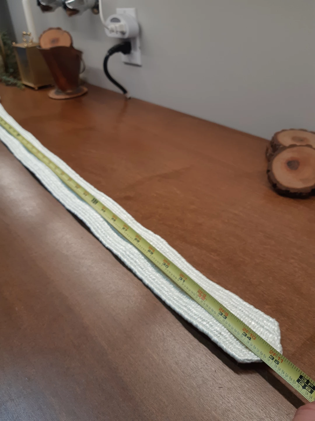 Vintage Hudson's Bay Company White Straw belt - photo 4