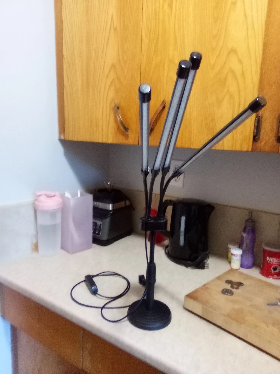 Table or Shelf Size UV Grow Light