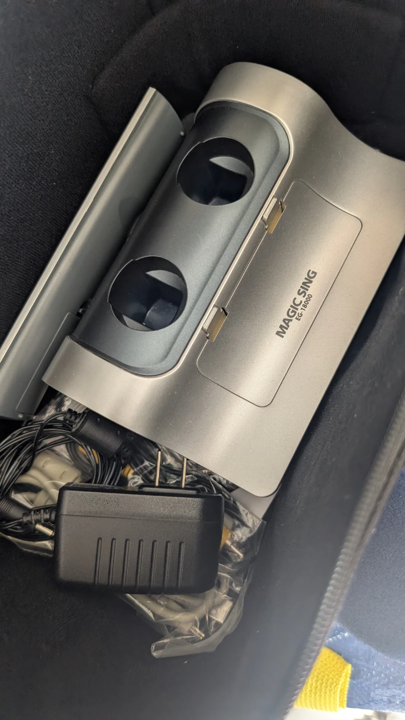 Magic Sing EG-18000 Karaoke Machine with Microphones - photo 2