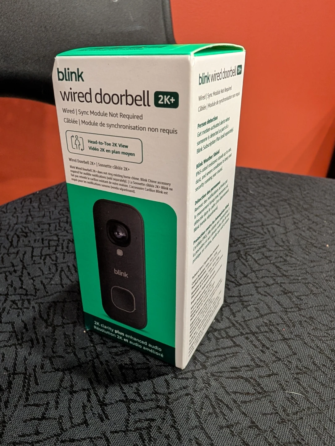 Blink Wired Doorbell 2K+ Smart Doorbell