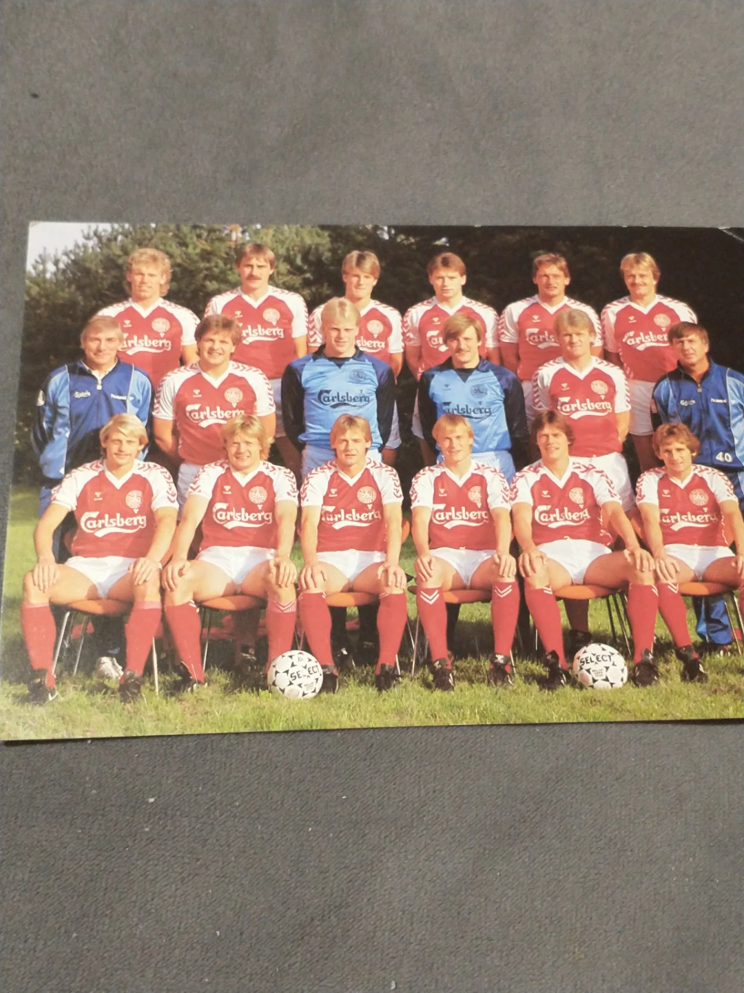 1986 Denmark National Football Team Mexico World Cup