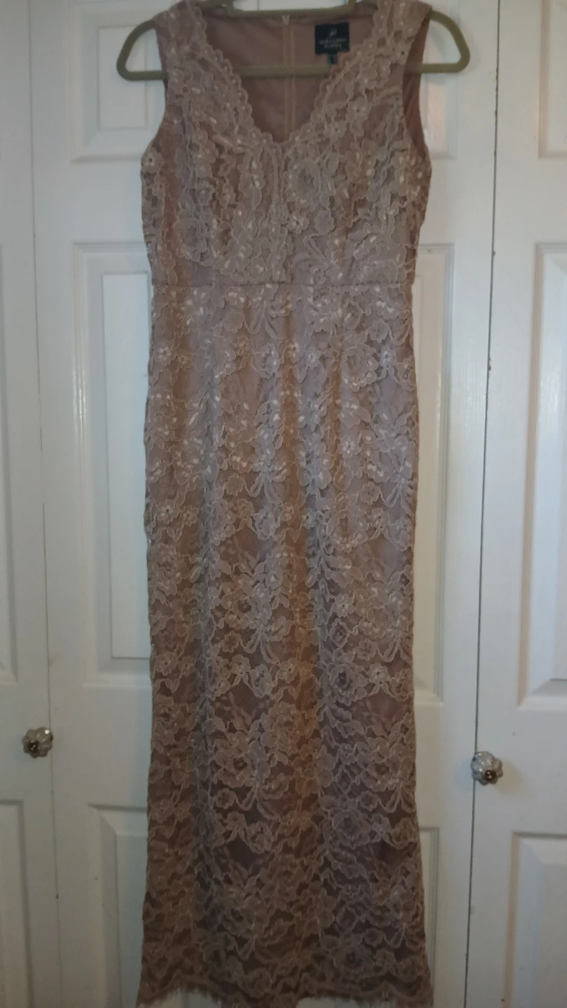 Adrianna Papell Lace Gown