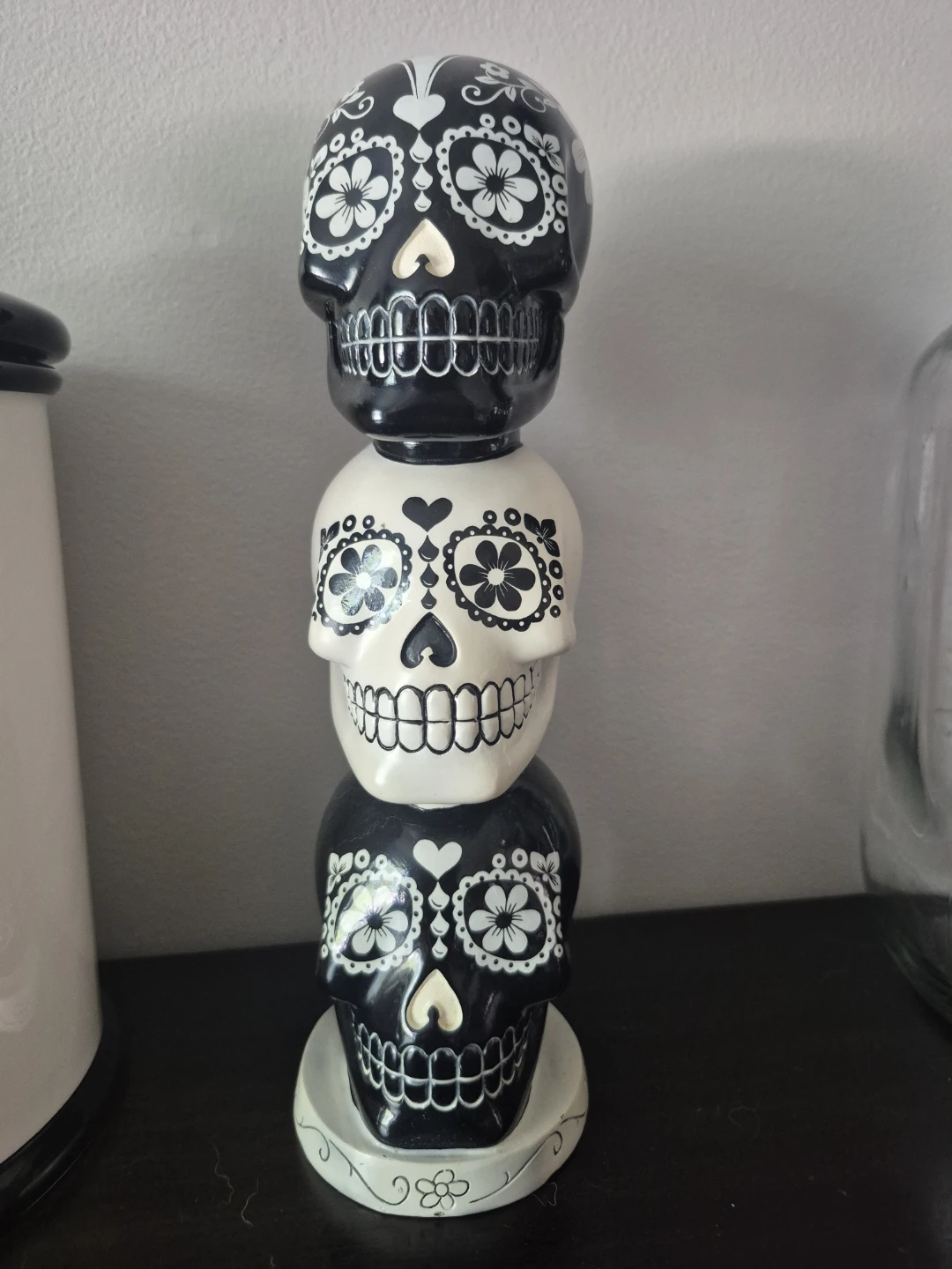 Stacking Sugar Skull Decor