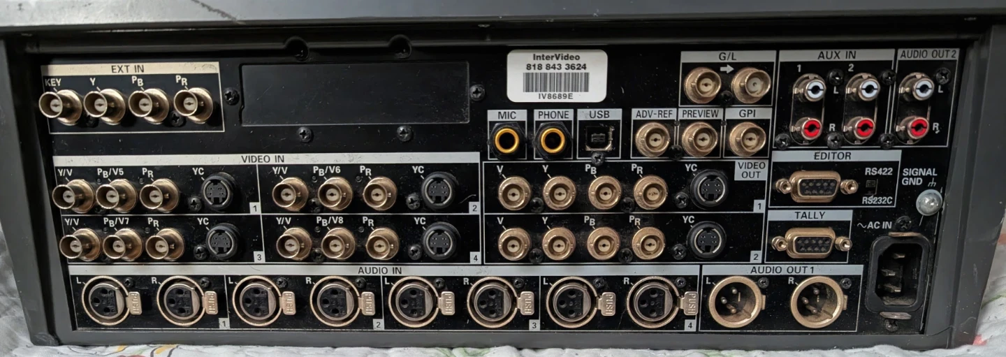 Panasonic AG-MX70P Digital AV Mixer - photo 2